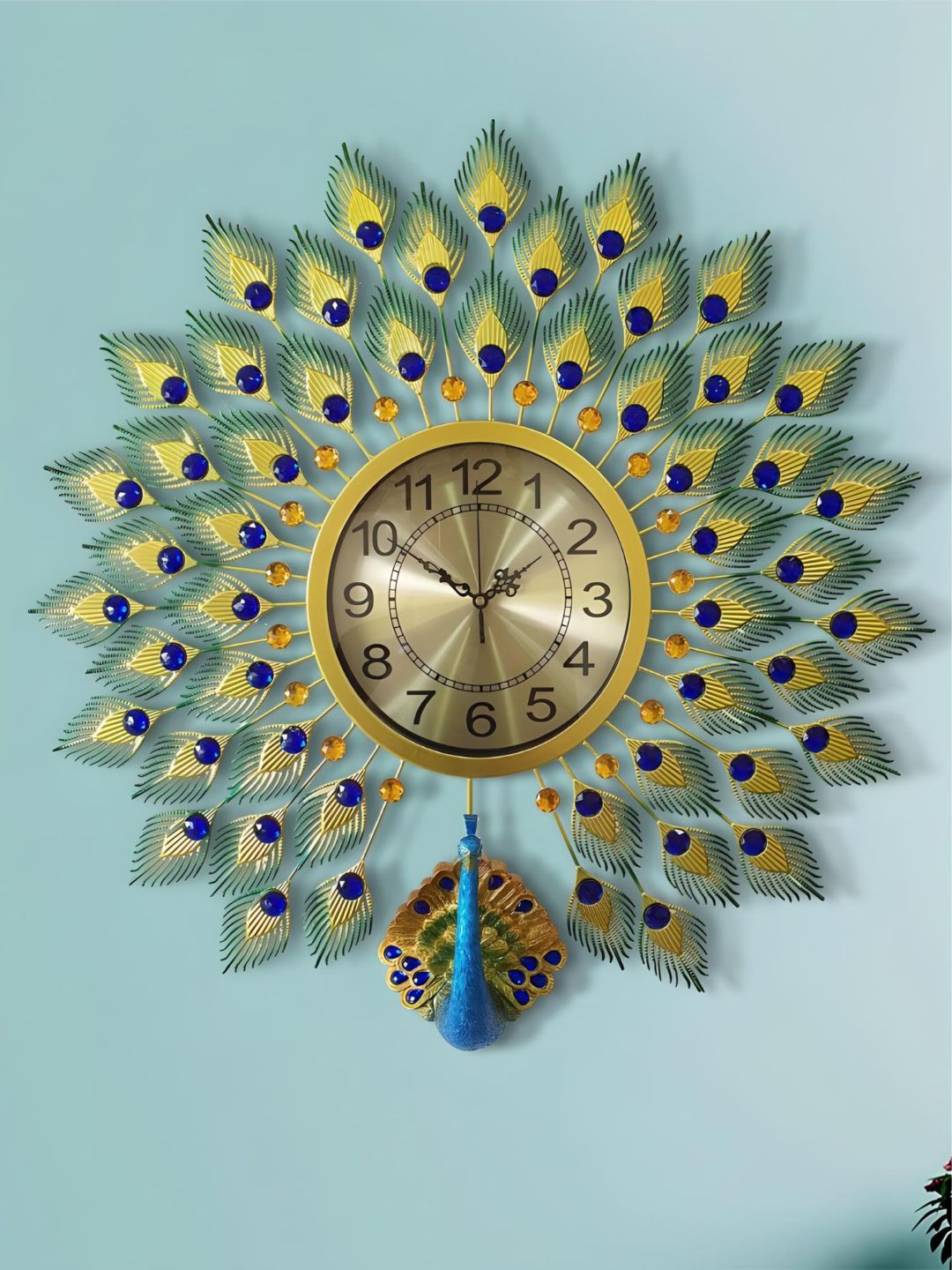 Abstract shaped wall clock