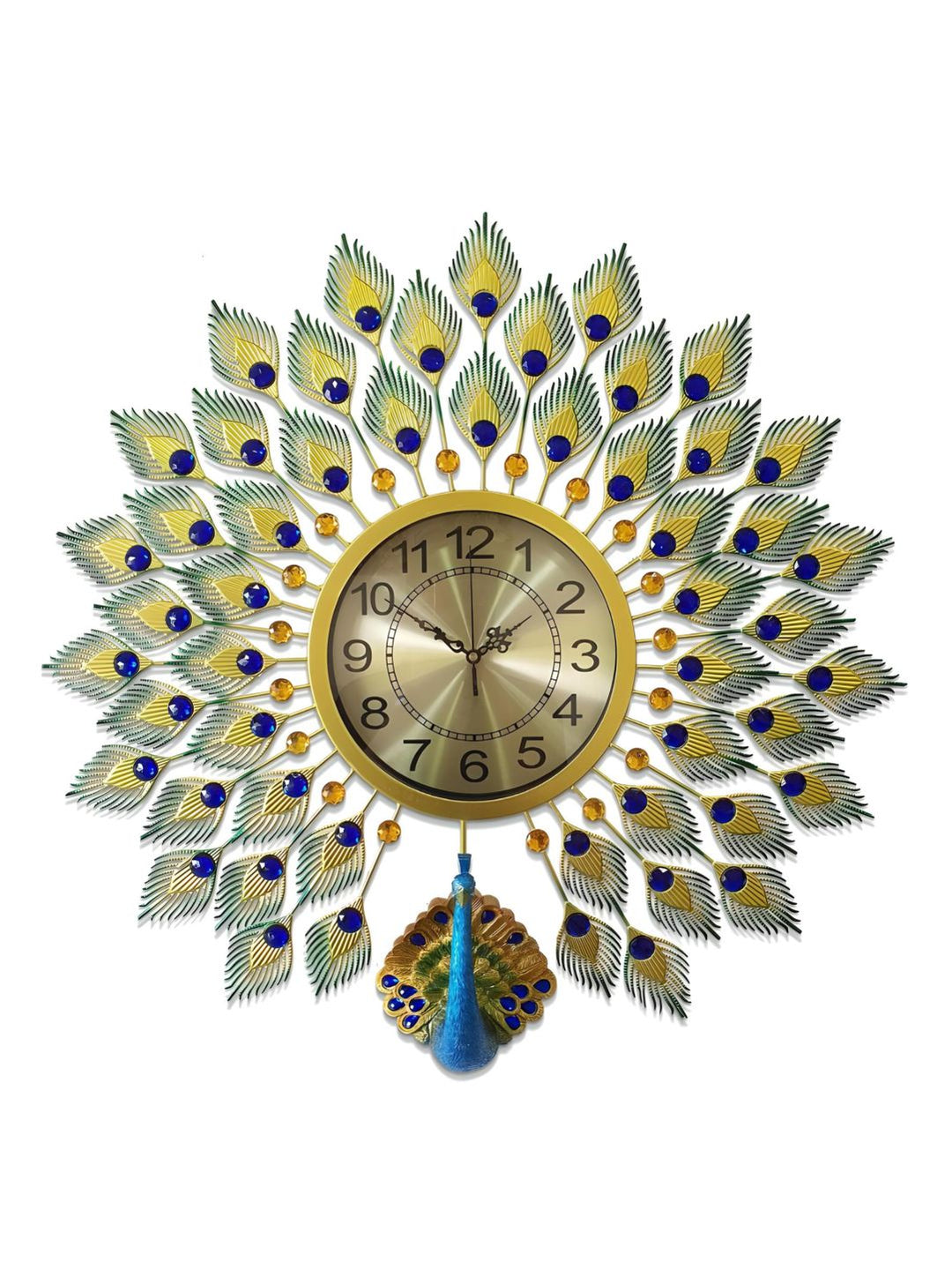 Abstract shaped wall clock