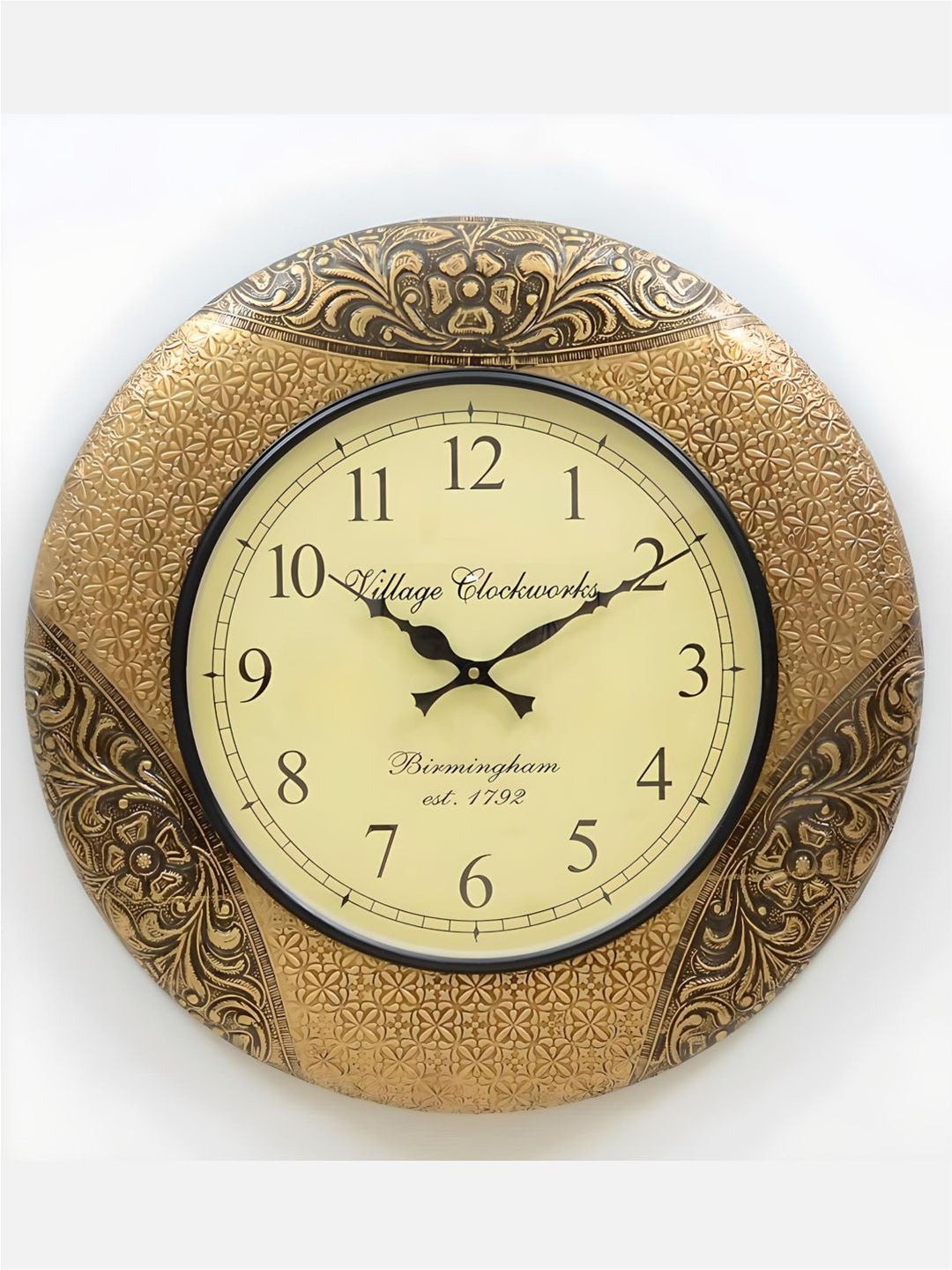 Abstract shaped wall clock