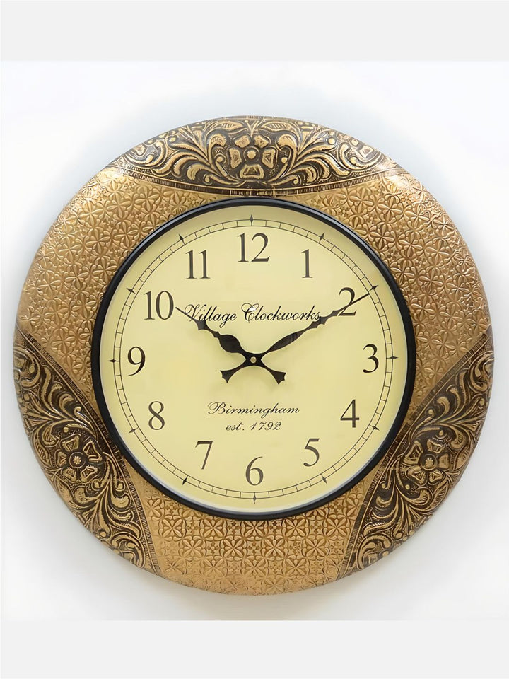 Abstract shaped wall clock