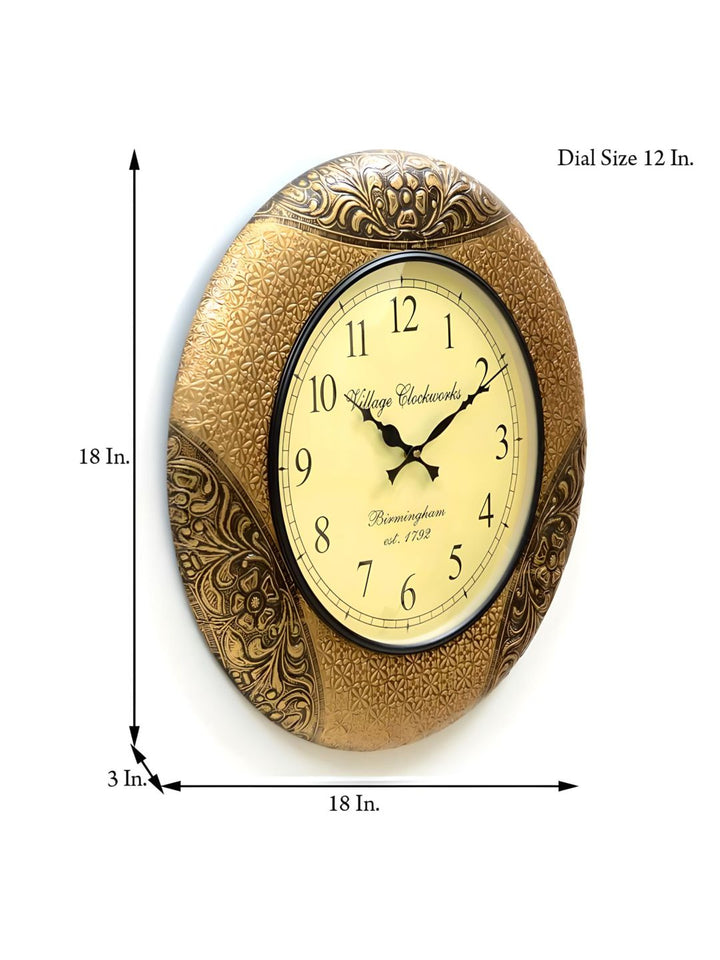 Abstract shaped wall clock