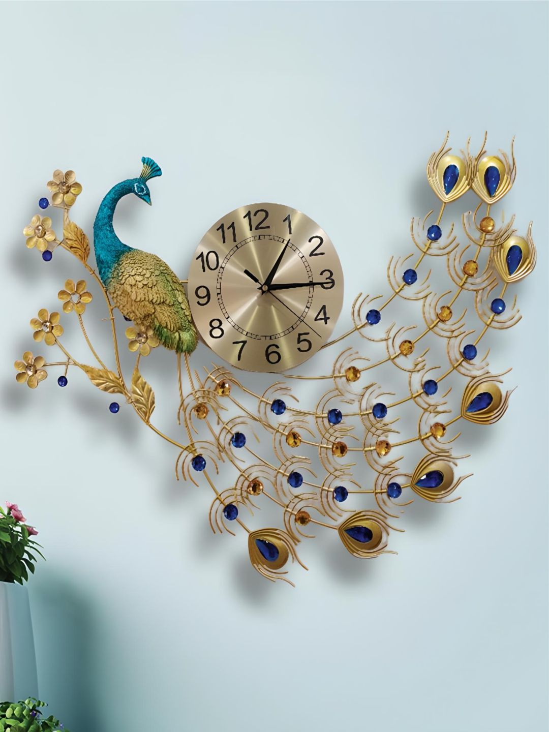 Abstract shaped wall clock