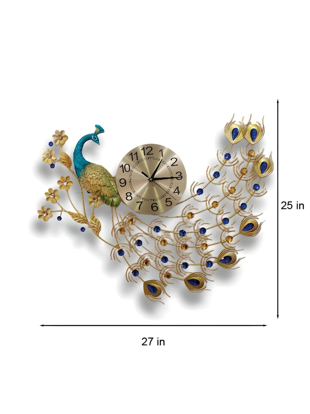 Abstract shaped wall clock