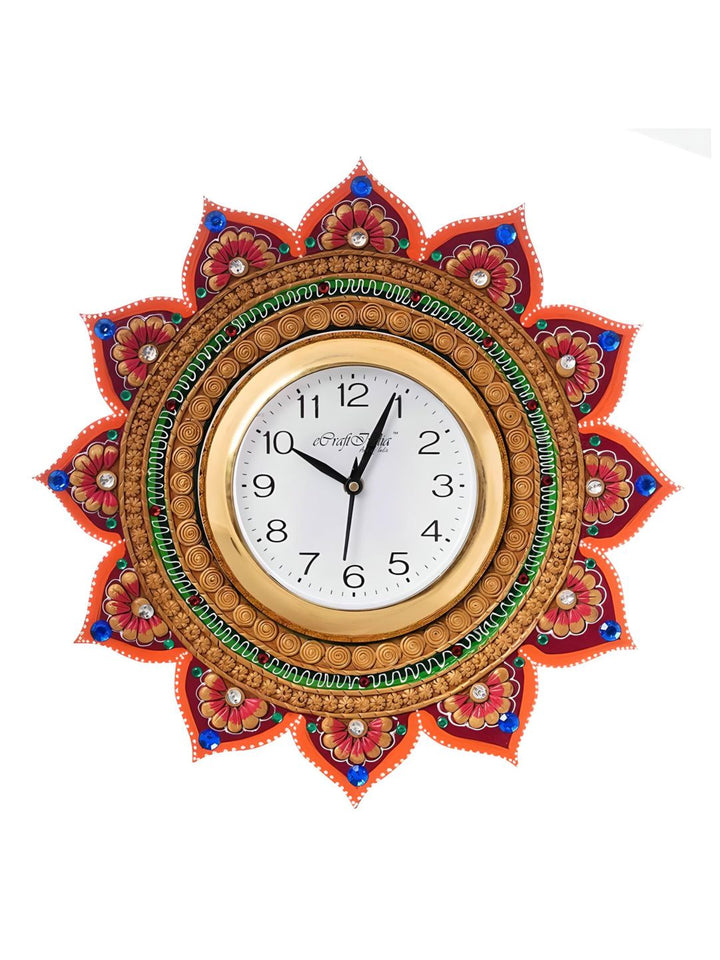 Abstract shaped wall clock