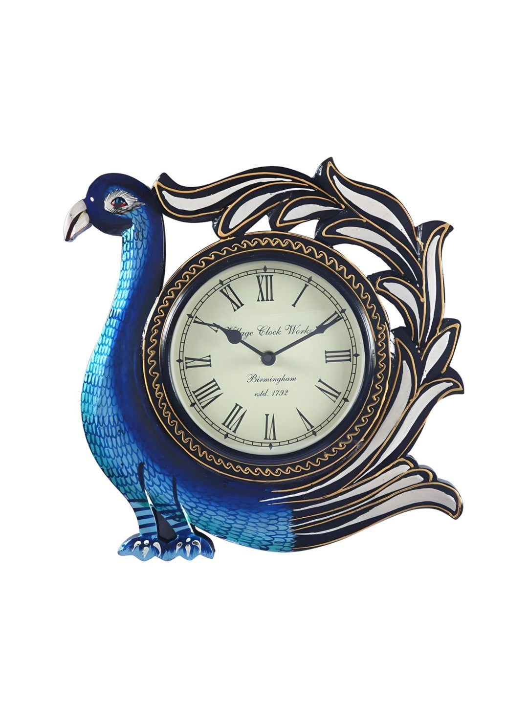 Abstract shaped wall clock