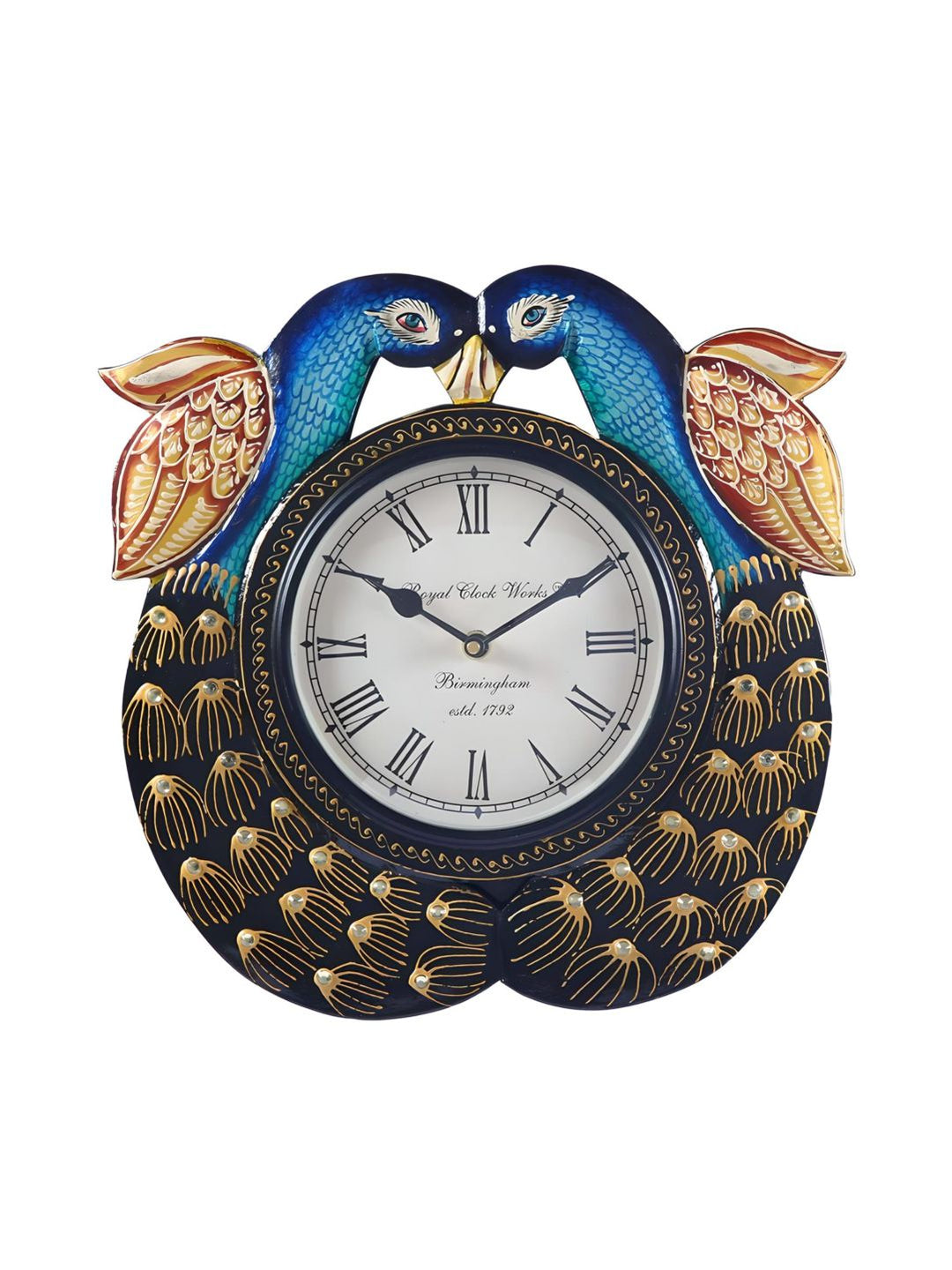 Abstract shaped wall clock
