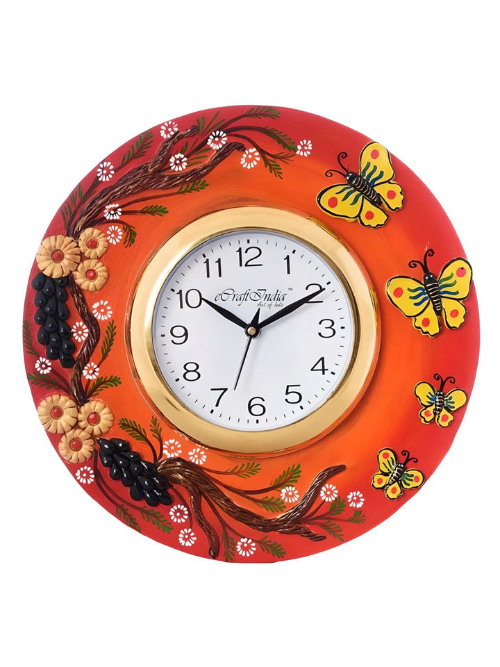 Abstract shaped wall clock
