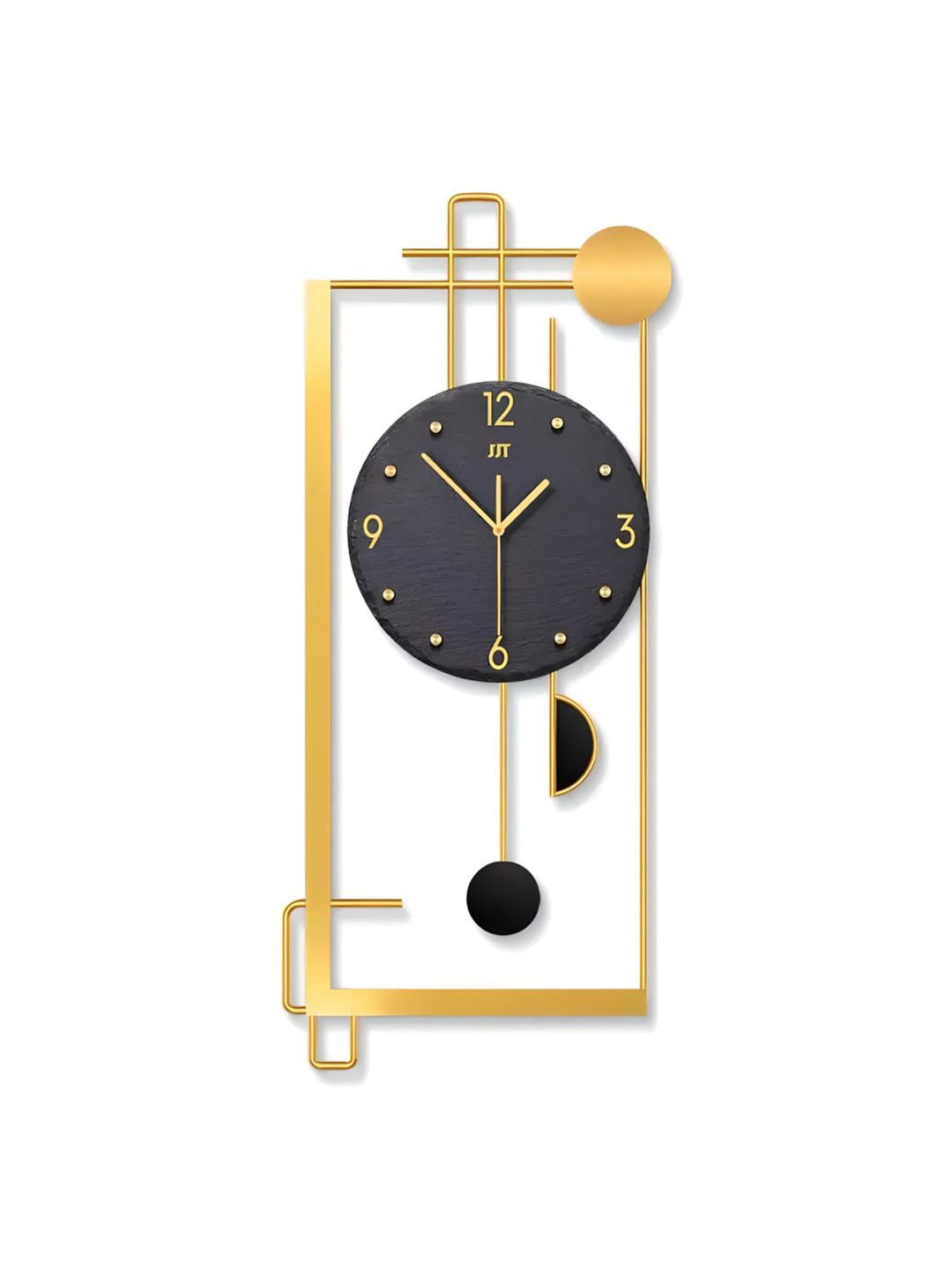 Abstract shaped wall clock