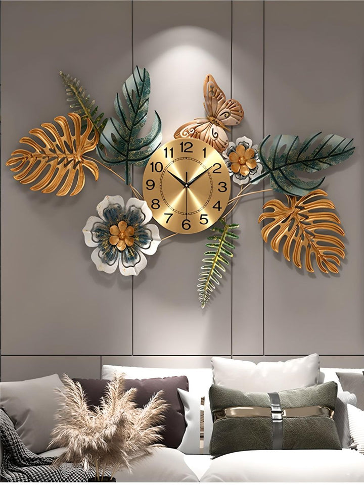 Abstract shaped wall clock