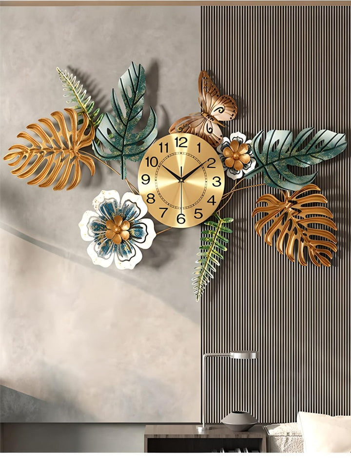 Abstract shaped wall clock