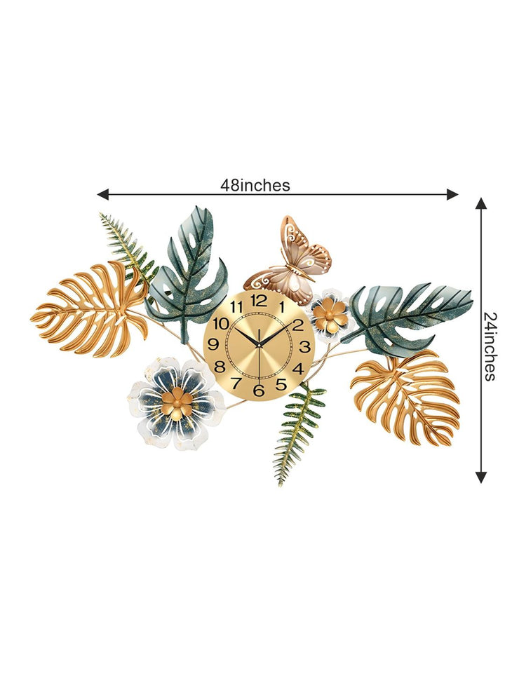 Abstract shaped wall clock