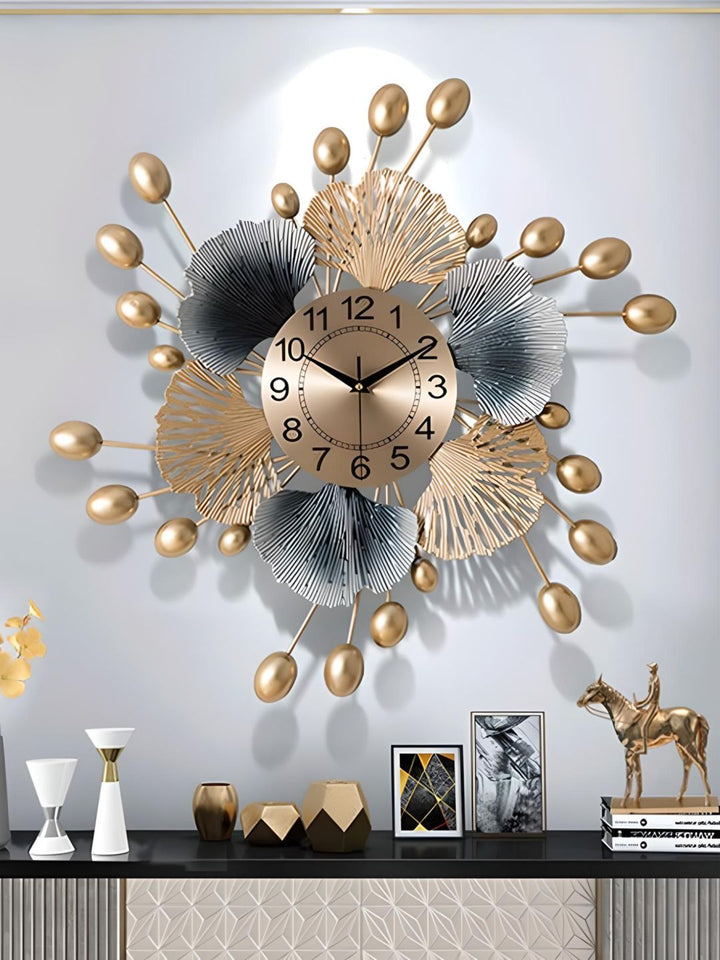 Abstract shaped wall clock