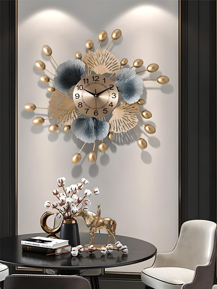 Abstract shaped wall clock