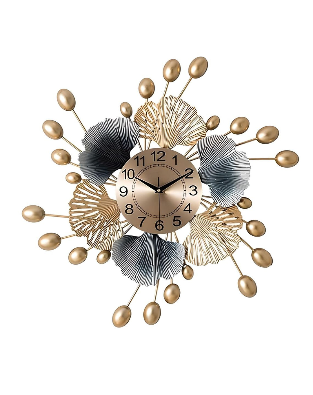 Abstract shaped wall clock