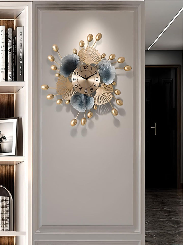 Abstract shaped wall clock