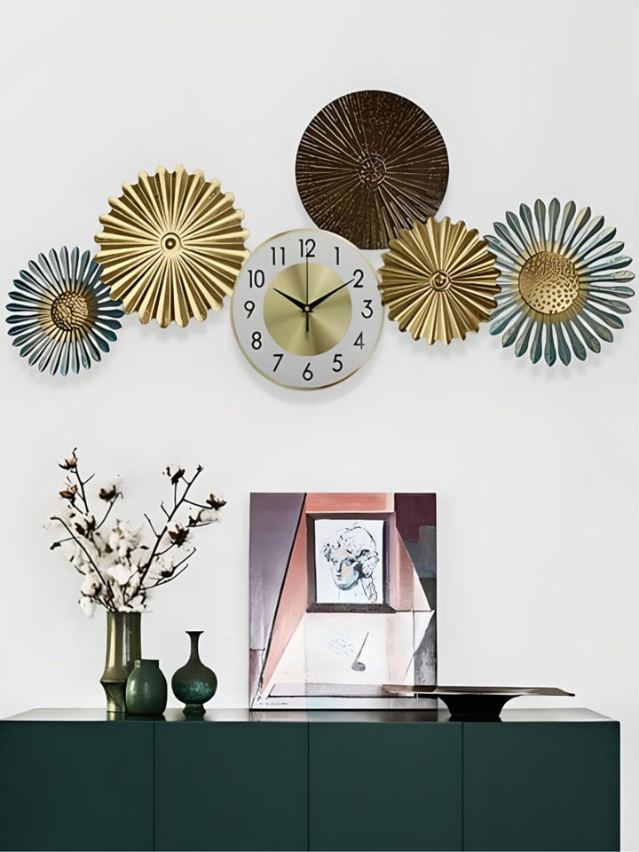 Abstract shaped wall clock