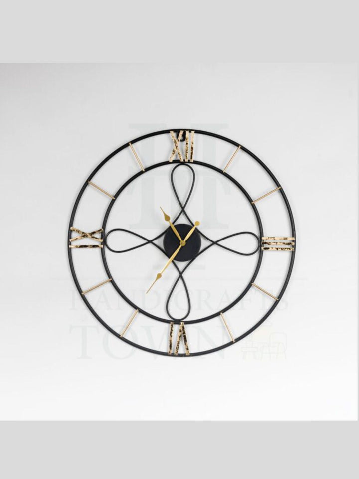 Abstract shaped wall clock