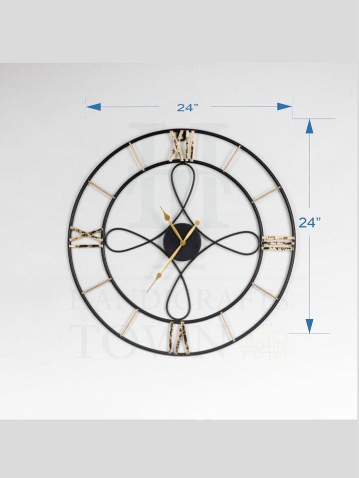 Abstract shaped wall clock