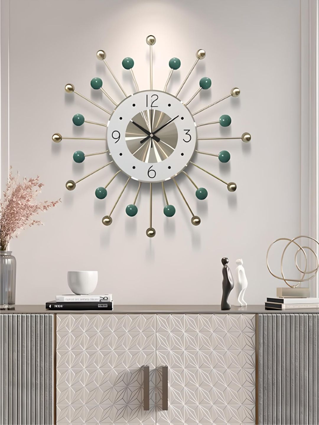 Abstract shaped wall clock