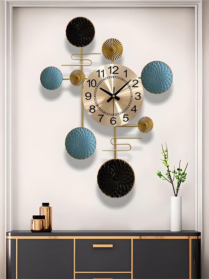 Abstract shaped wall clock