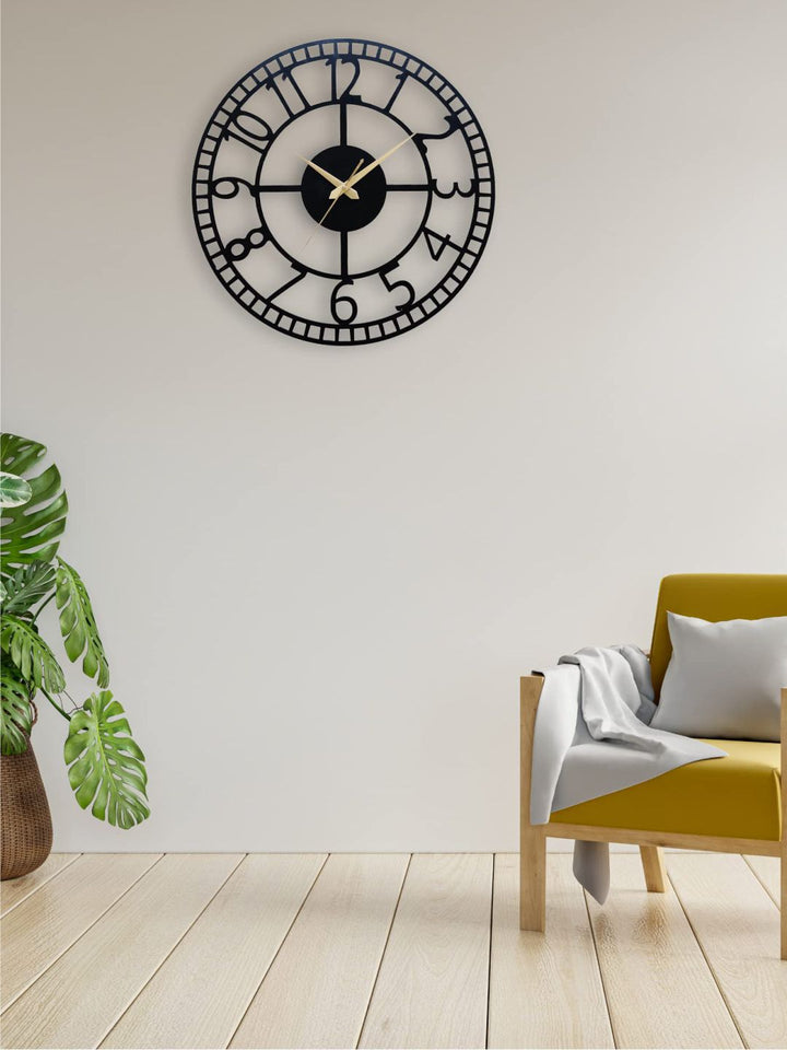 Abstract shaped wall clock
