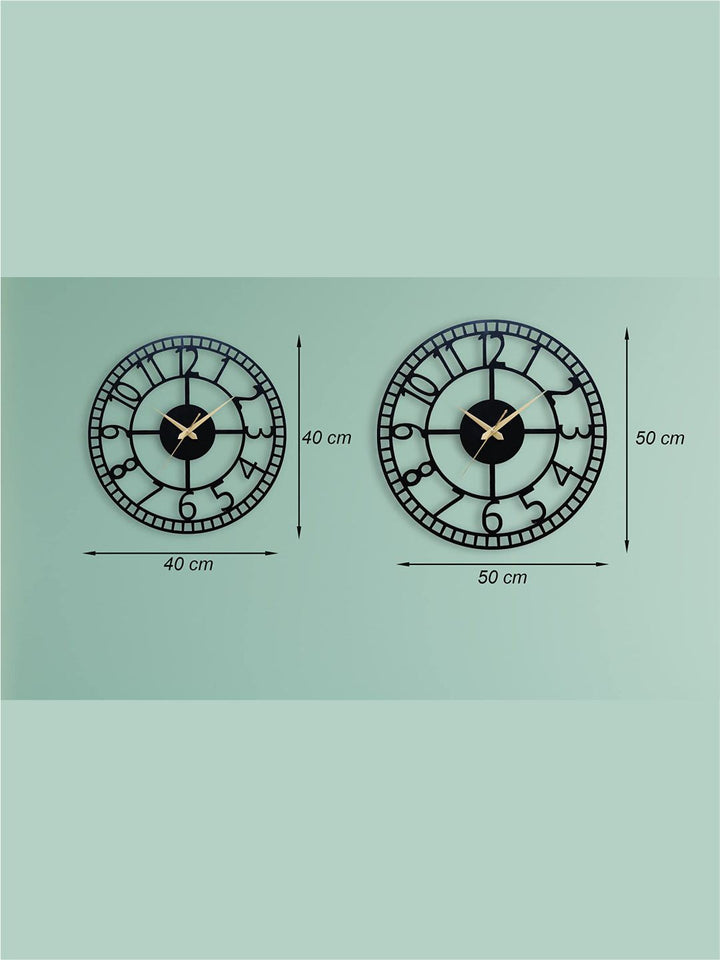 Abstract shaped wall clock