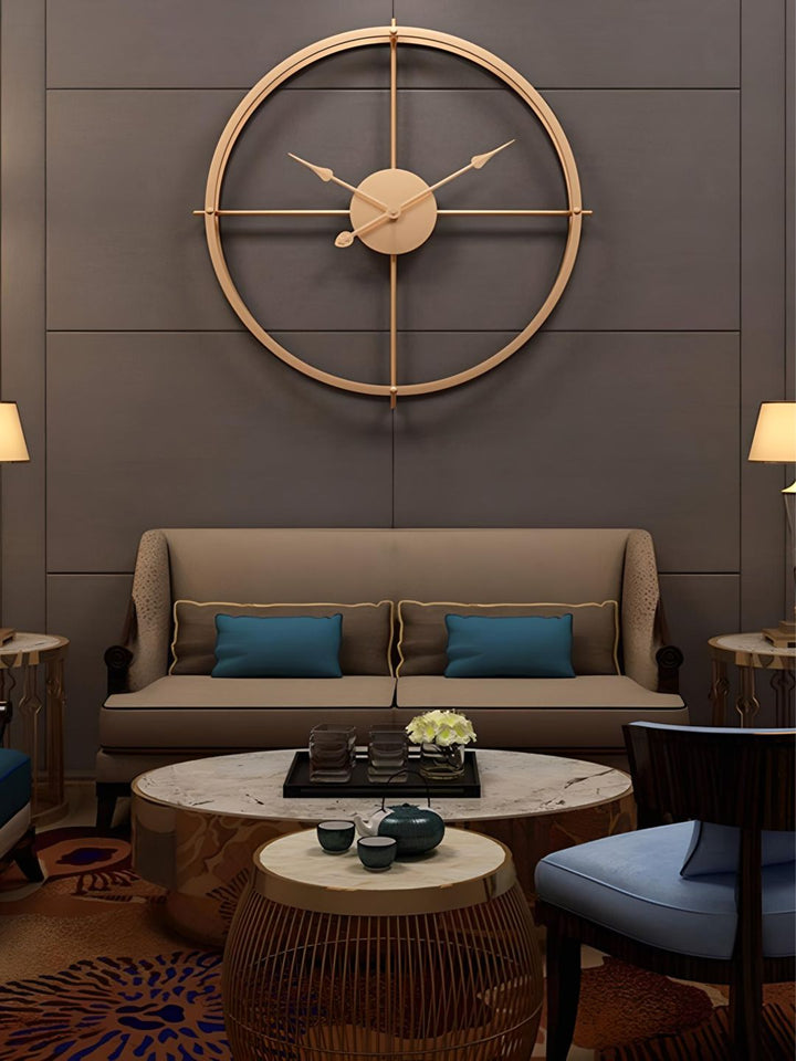 Abstract shaped wall clock
