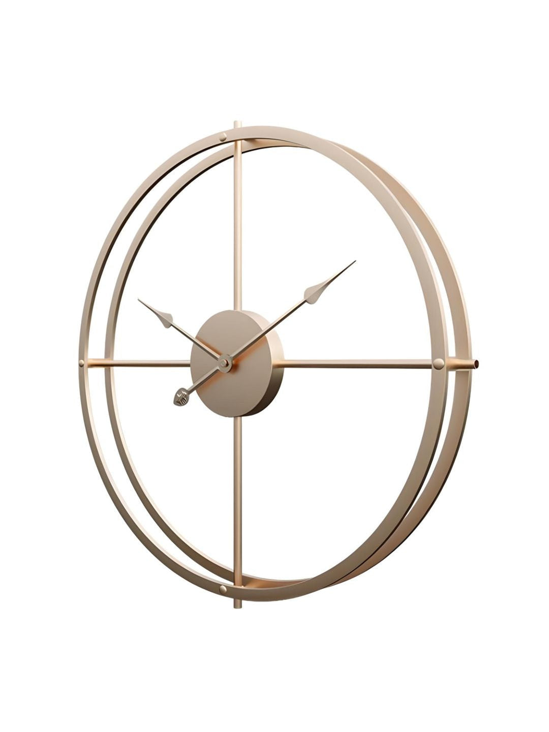 Abstract shaped wall clock