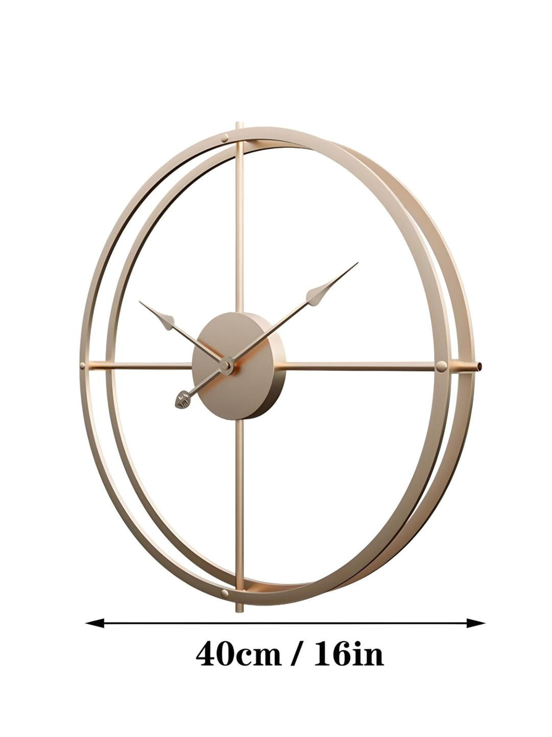 Abstract shaped wall clock