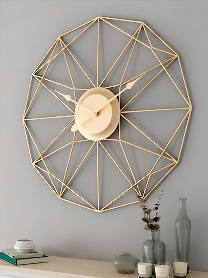 Abstract shaped wall clock