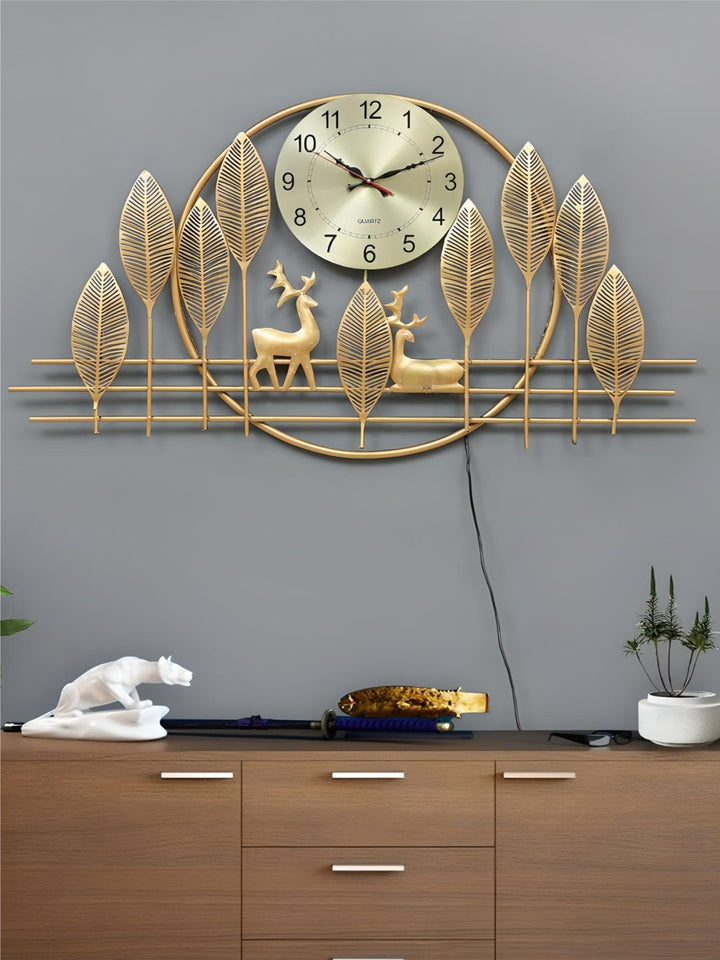 Abstract shaped wall clock