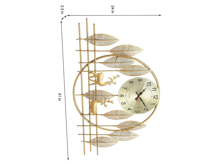 Abstract shaped wall clock