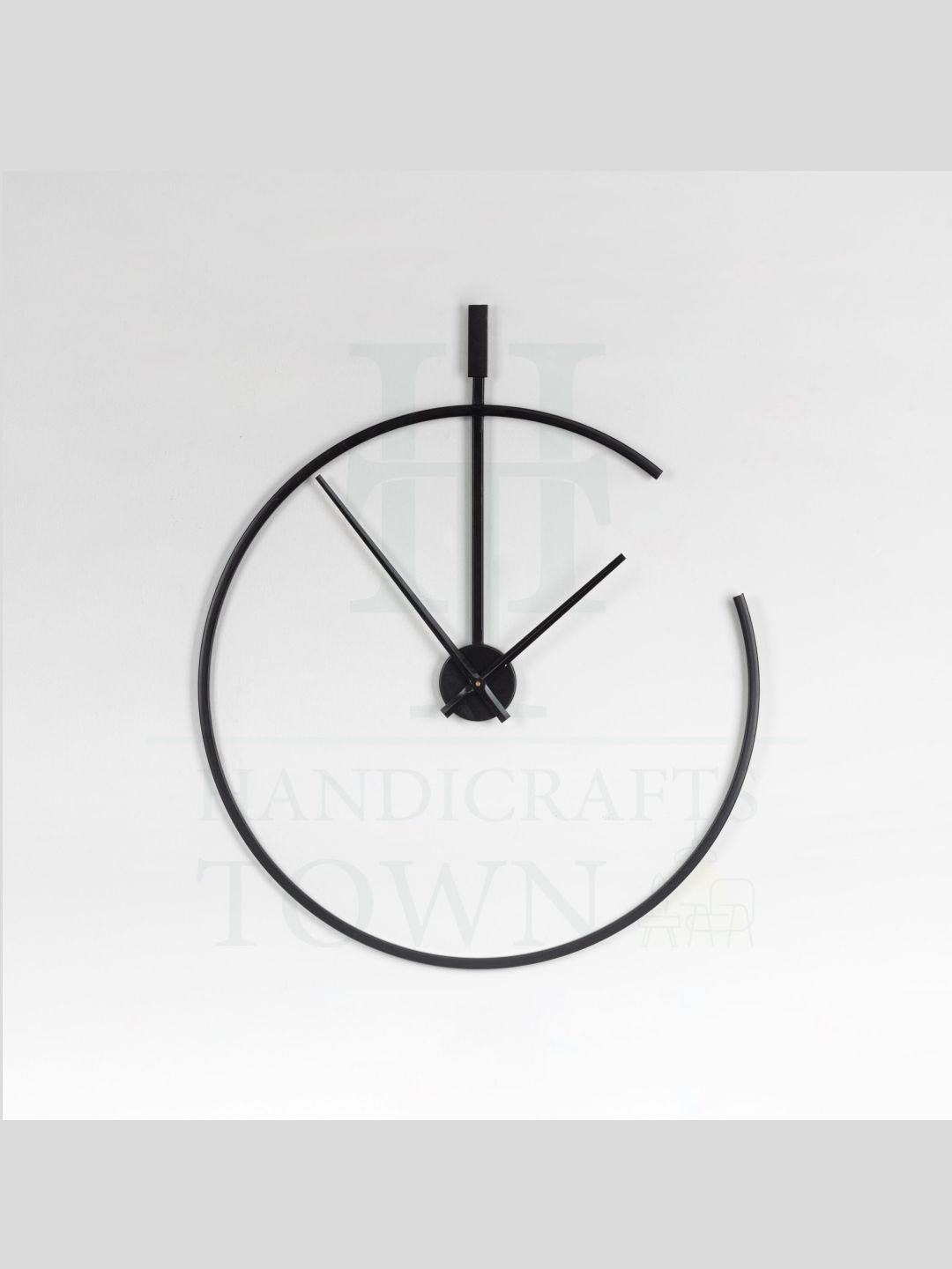 Abstract shaped wall clock