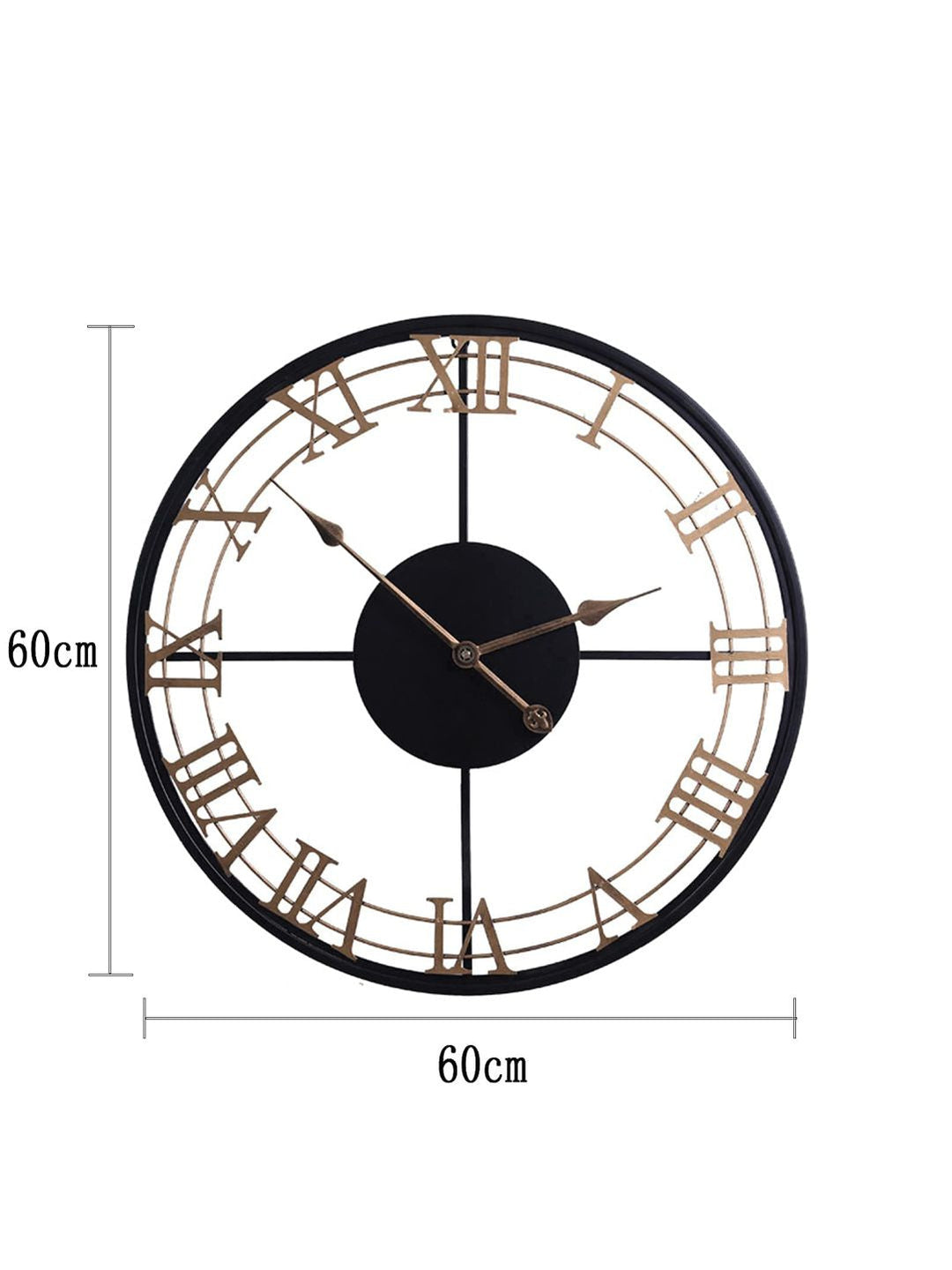 Abstract shaped wall clock