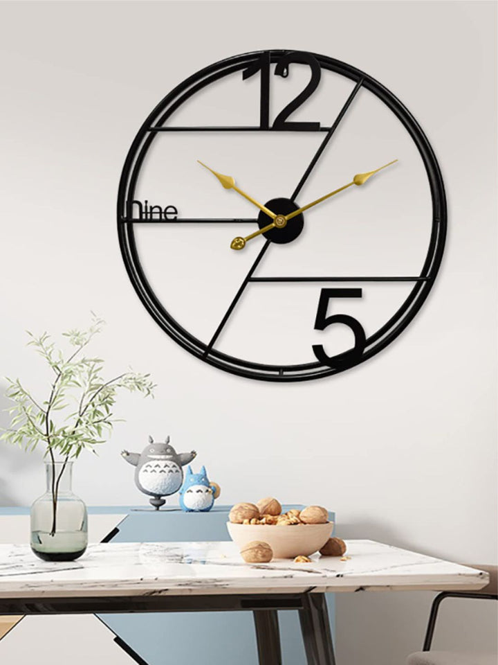 Abstract shaped wall clock