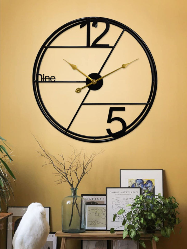 Abstract shaped wall clock