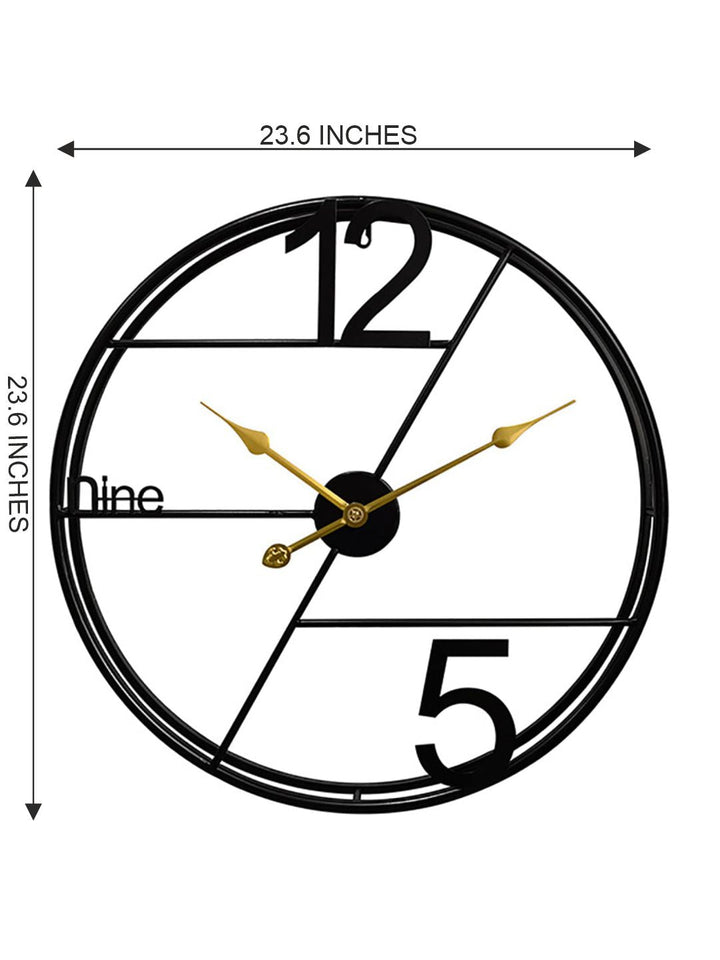 Abstract shaped wall clock