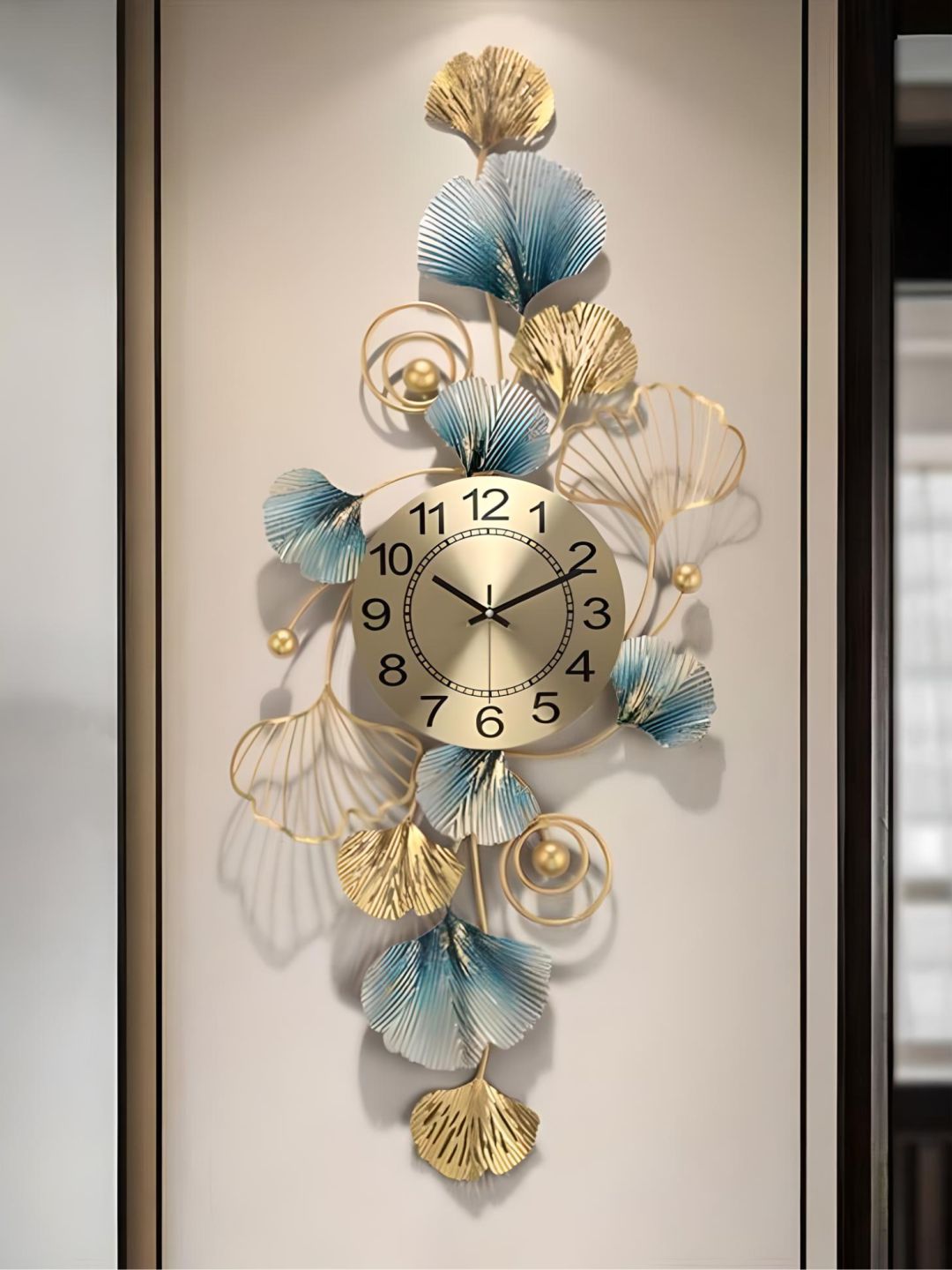 Abstract shaped wall clock