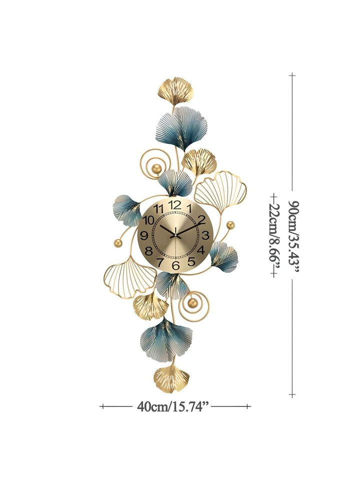 Abstract shaped wall clock