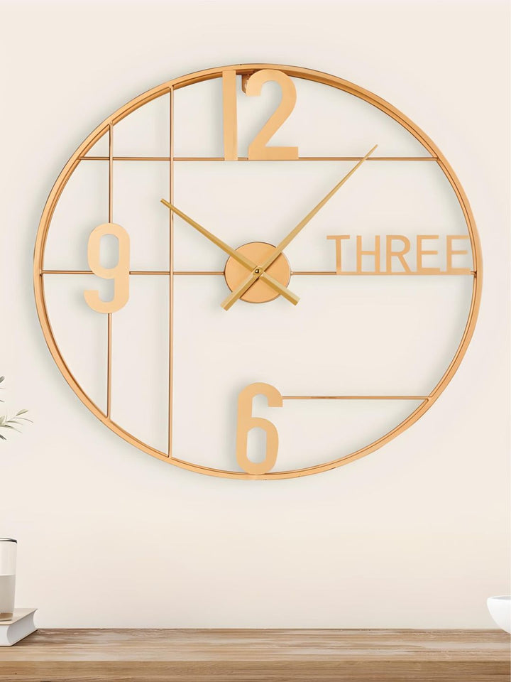 Abstract shaped wall clock