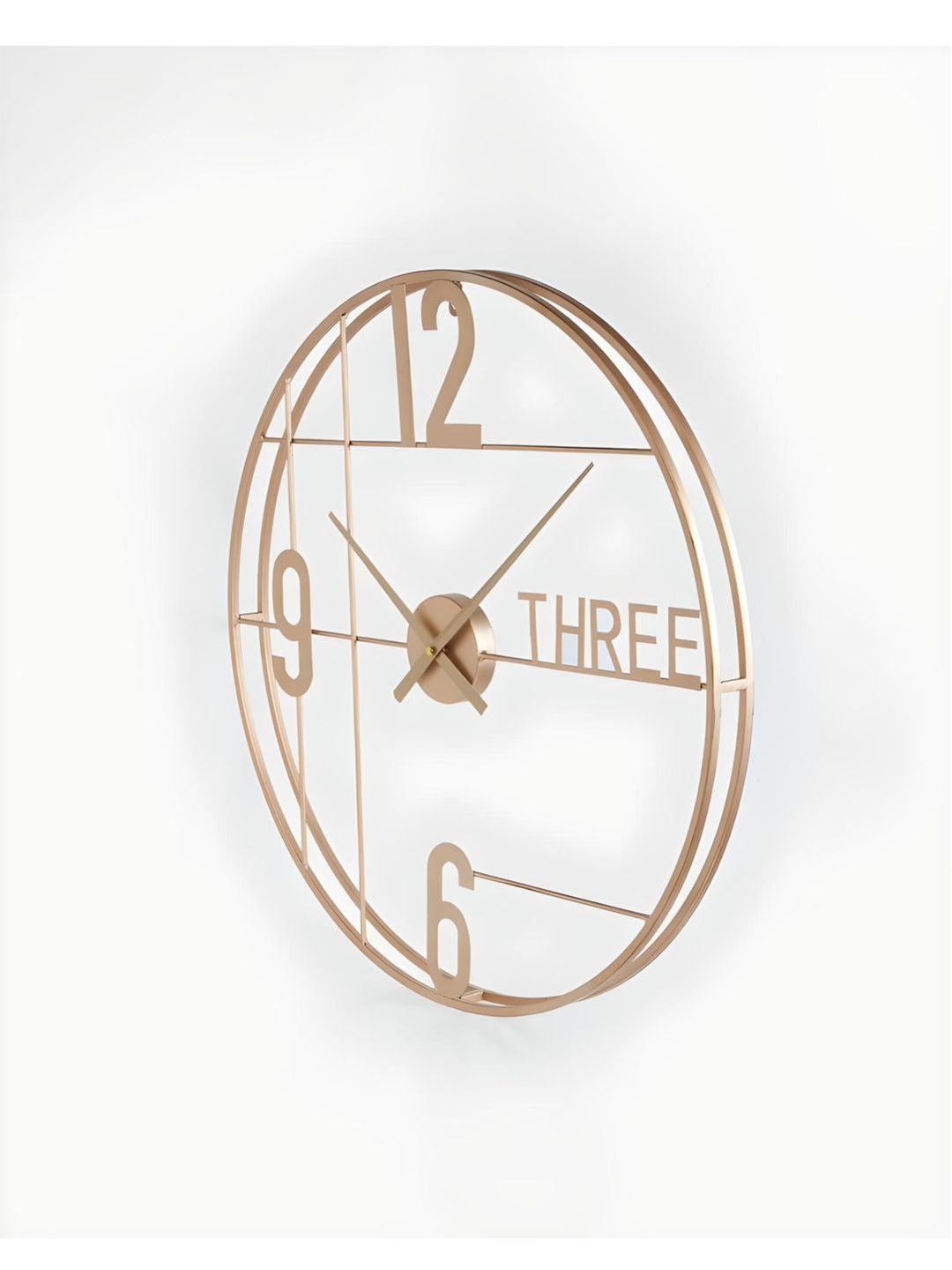 Abstract shaped wall clock