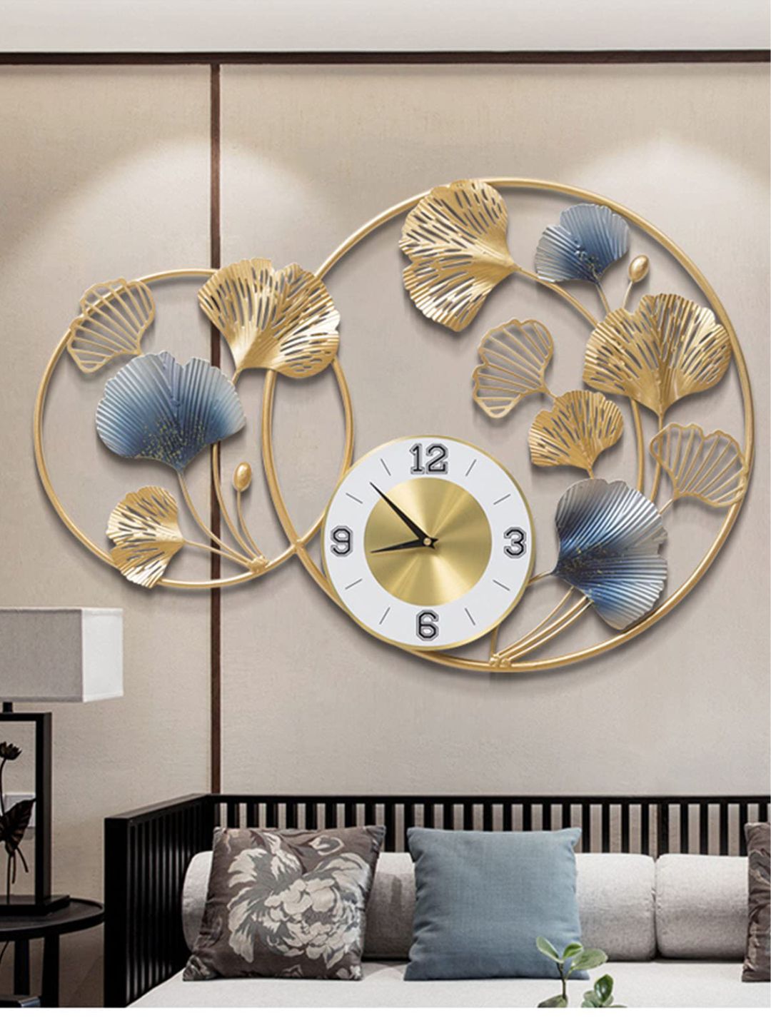 Abstract shaped wall clock