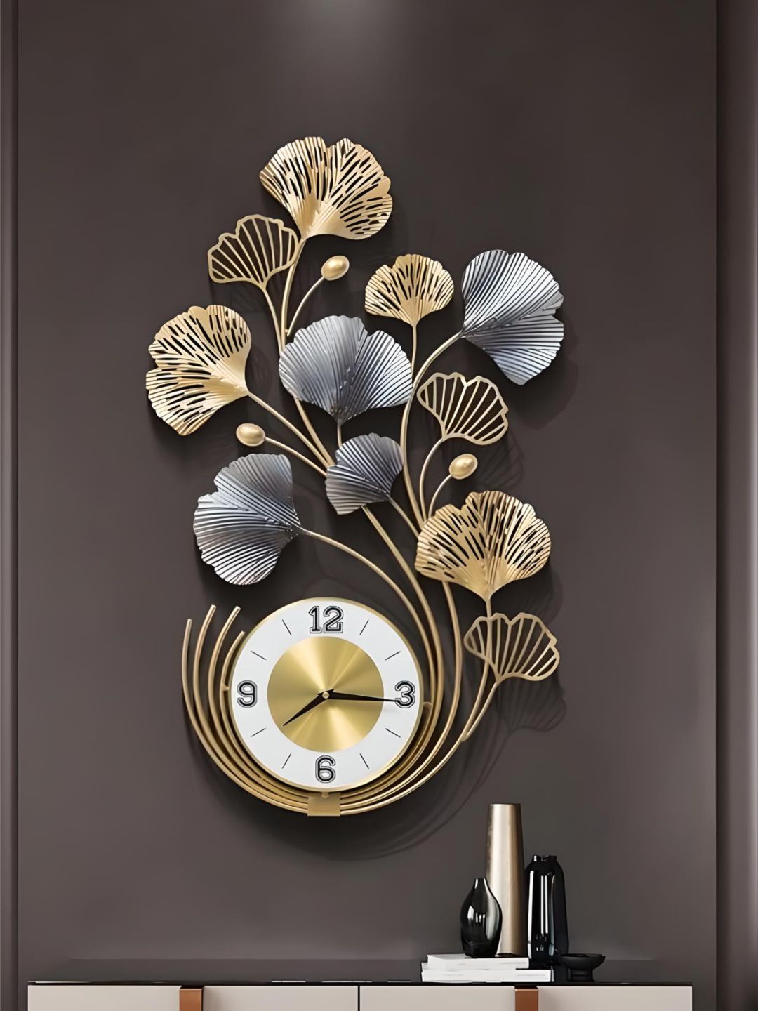 Abstract shaped wall clock