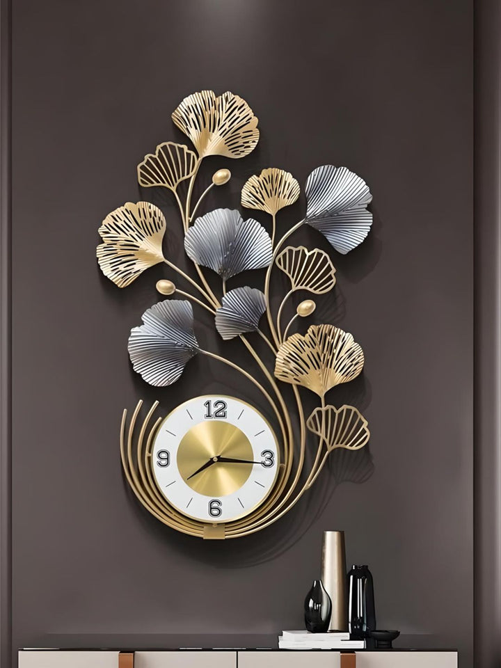 Abstract shaped wall clock