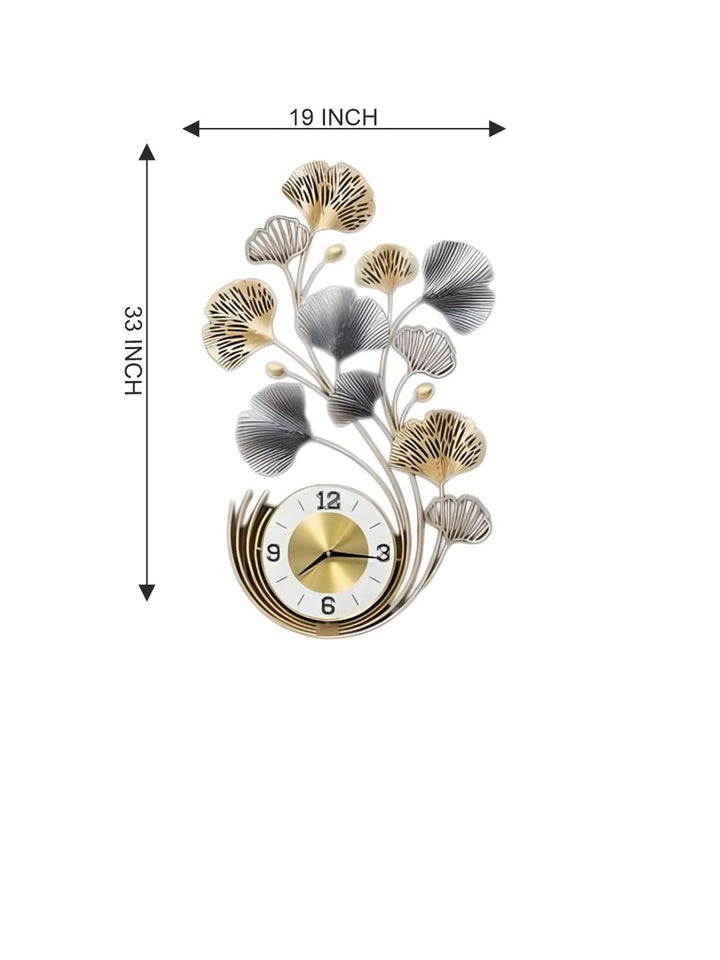Abstract shaped wall clock