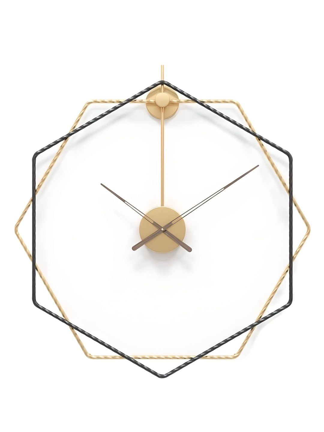 Abstract shaped wall clock