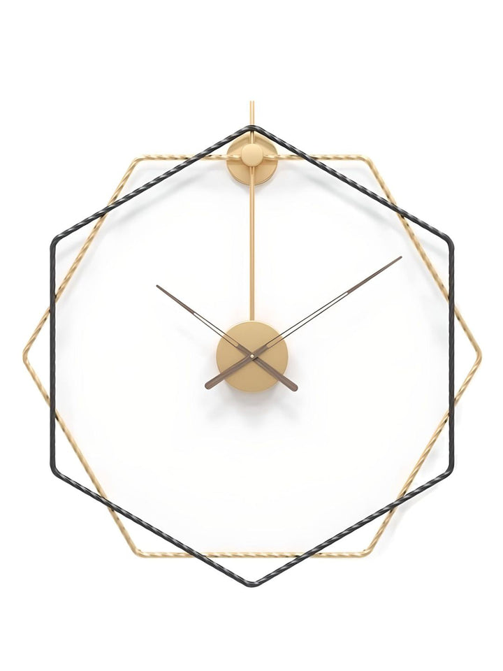 Abstract shaped wall clock