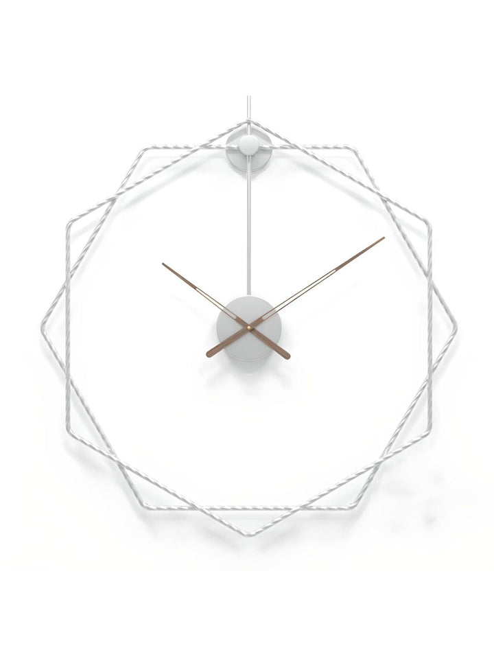 Abstract shaped wall clock