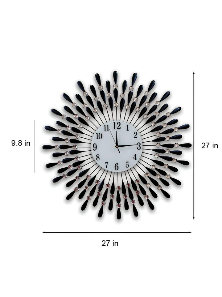 Abstract shaped wall clock