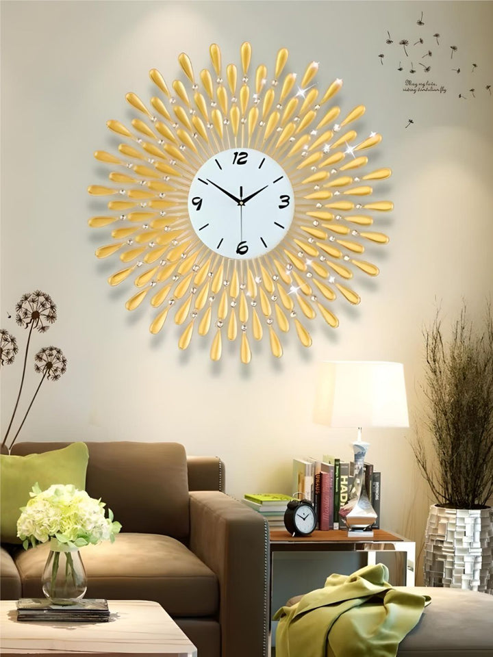 Abstract shaped wall clock